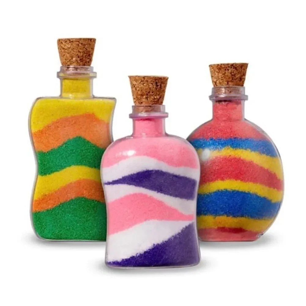 Melissa &‎ Doug Created by Me Sand Art Bottles Craft Kit NIB Christmas Gift